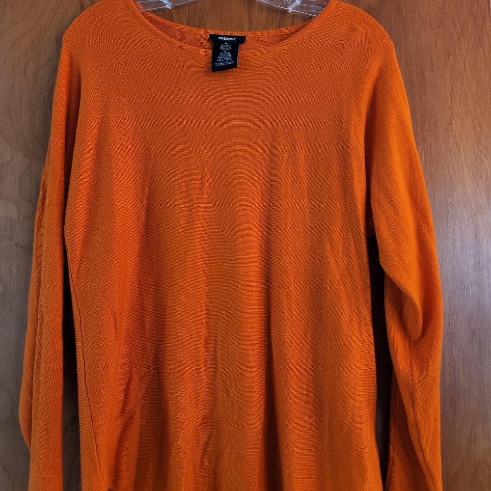 Orange Fall Sweater
